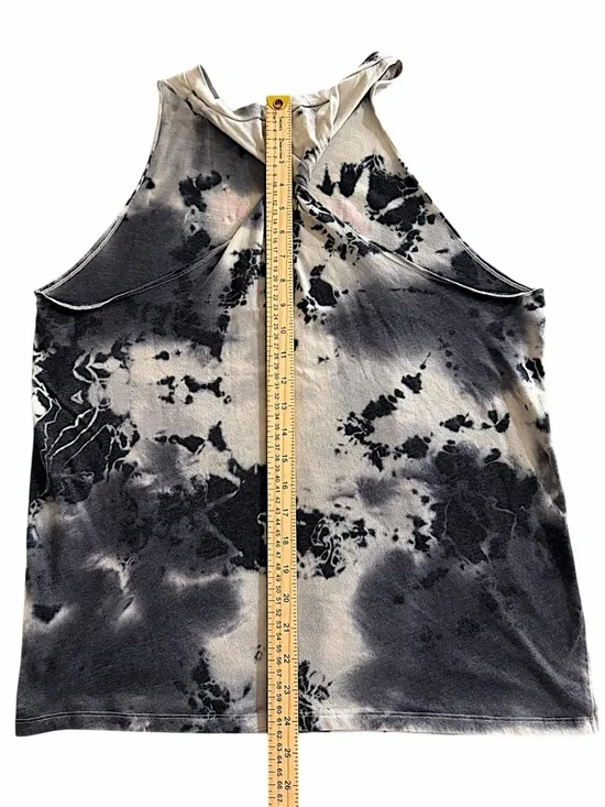 PINK Victoria's Secret Tie-Dye Twist Racerback Tank Pink Logo Size L - Picture 4 of 13